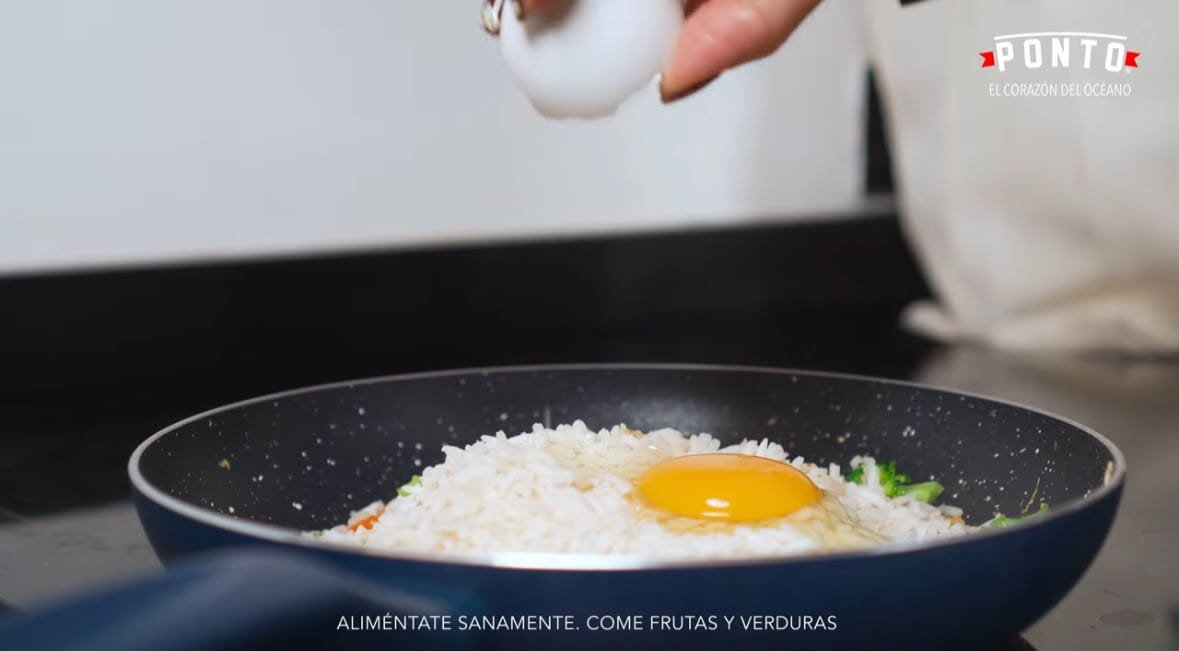 Incorporamos un huevo