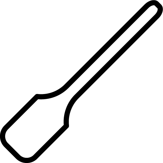 Pala plana