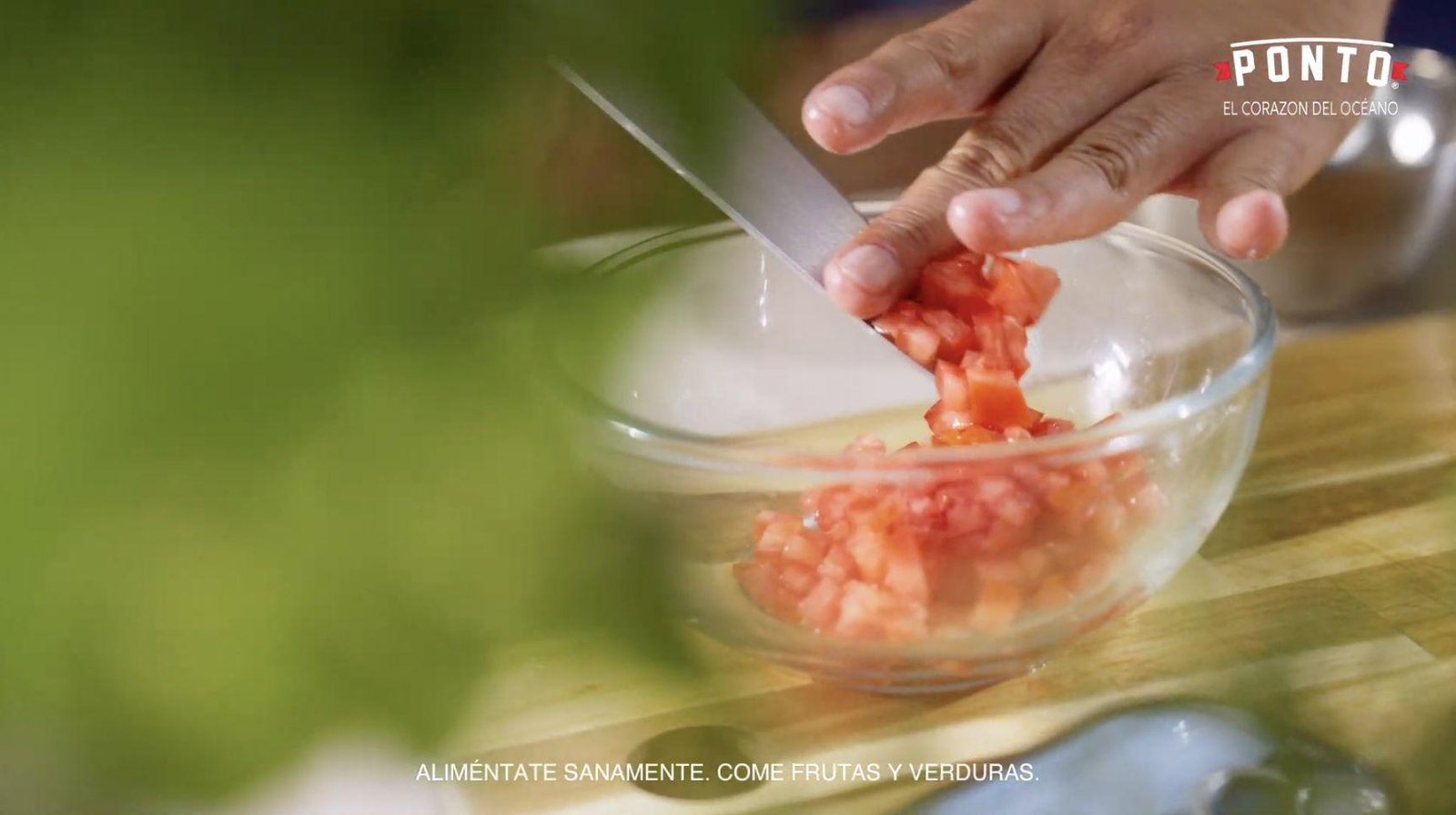 Primero preparamos un pico de gallo con cebolla, jitomate y chile.