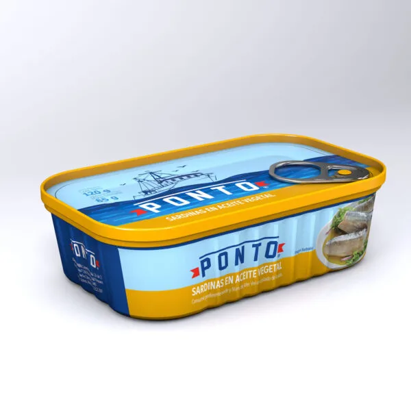 Sardinas en aceite vegetal